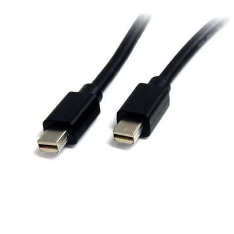 StarTech Cable de 1m de Monitor Mini DisplayPort 1.2 Macho a MiniDP Macho- Mini DP Negro 4k MDISP1M