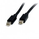StarTech Cable de 1m de Monitor Mini DisplayPort 1.2 Macho a MiniDP Macho- Mini DP Negro 4k MDISP1M