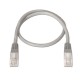 NANO CABLE LATIGUILLO RJ45 CAT.6 UTP LSZH GRIS 0.5M 10.20.1300