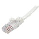 StarTech Cable de Red de 0,5m Blanco Cat5e Ethernet RJ45 sin Enganches 45PAT50CMWH