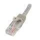 StarTech Cable de Red de 0,5m Gris Cat5e Ethernet RJ45 sin Enganches 45PAT50CMGR