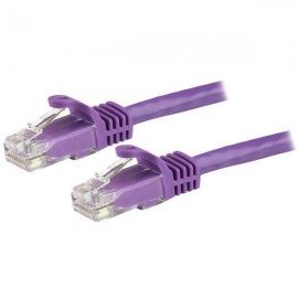 StarTech Cable de Red de 3m P?rpura Cat6 UTP Ethernet Gigabit RJ45 sin Enganches N6PATC3MPL