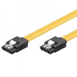 Ewent Cable SATA 1.5GBits 3GBits 6GBits con Clips. 0,5m EW-150101-005-Y-P