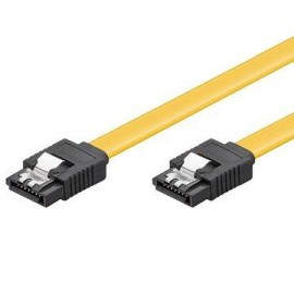 Ewent Cable SATA 1.5GBits 3GBits 6GBits con Clips. 0,5m EW-150101-005-Y-P