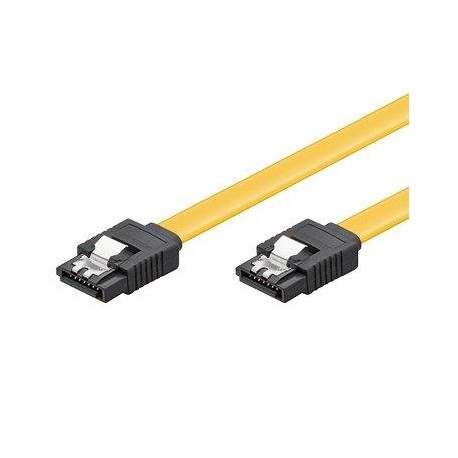 Ewent Cable SATA 1.5GBits 3GBits 6GBits con Clips. 0,5m EW-150101-005-Y-P