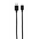 Trust CABLE USB 3.1 URBAN REVOLT CONECTORES TIPO C Y A 1 METRO - NEGRO 21175