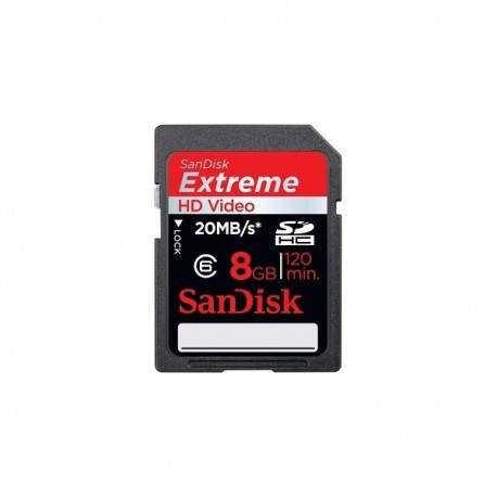 Sandisk 8GB Extreme SDHC