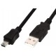 ASSMANN Electronic 1.8m USB 2.0 1.8m USB A Mini-USB B Negro AK-300108-018-S