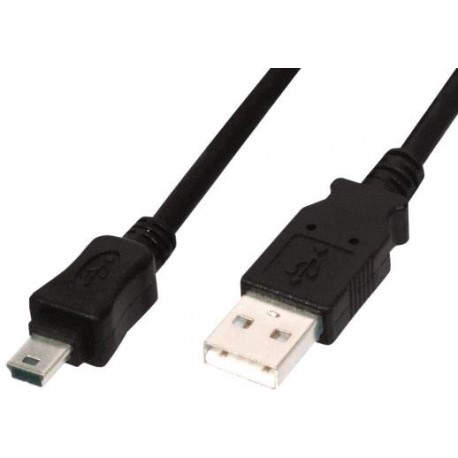 ASSMANN Electronic 1.8m USB 2.0 1.8m USB A Mini-USB B Negro AK-300108-018-S