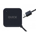 QUICKMEDIA HUB 4 PUERTOS USB 3.0 QMH304PB