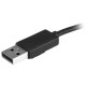 StarTech Concentrador Ladr?n USB 2.0 de 4 Puertos con Cable Integrado ST4200MINI2
