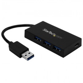 StarTech HB30A3A1CFB USB 3.0 (3.1 Gen 1) Type-A 5000Mbit s Negro