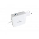 APPROX CARGADOR APPUAAPL PARA MACBOOK CONECTOR TIPO L - BOT?N SELECCI?N POTENCIA 45 60 85W - USB 5V 2.1A
