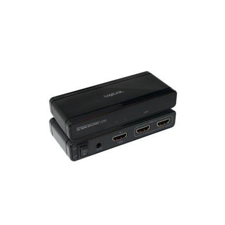 LOGILINK ADAPTADOR HDMI 4K SPLITTER HDMI X2 CV0091