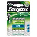 Energizer Accu Recharge Extreme 800 AAA BP4 N?quel metal hidruro 800mAh 1.2V 535-416879-00