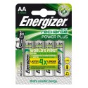 Energizer Accu Recharge Power Plus 2000 AA BP4 N?quel metal hidruro 2000mAh 1.2V 535-417012-00