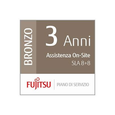 FUJITSU 3 Year Service Plan: Onsite Service, 8+8 U3-BRZE-LVP