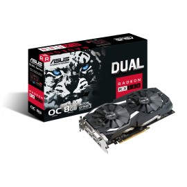 ASUS DUAL-RX580-O8G Radeon RX 580 8GB GDDR5 90YV0AQ1-M0NA00