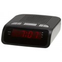 Denver CR-419MK2 Reloj Digital Negro, Plata radio CR-419MK2