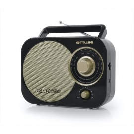 MUSE RADIO M-055 RB PORTATIL ANALOGICA FM MW AC DC