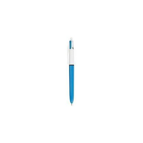 BIC 889969 Clip-on retractable ballpoint pen Negro, Azul, Verde, Rojo 12pieza(s) bol?grafo