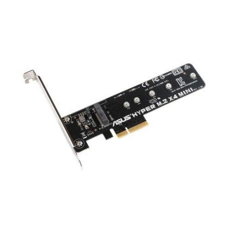 TARJETA ASUS PCI-E HYPER M.2 X4 MINI CARD 32Gbit ( TARJETA PCI PARA MONTAR UN SSD M.2 MULTIPLICANDO SU VELOCIDAD )