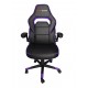 SILLA GAMER  MARS GAMING MGC117BP COLOR NEGRO LILA