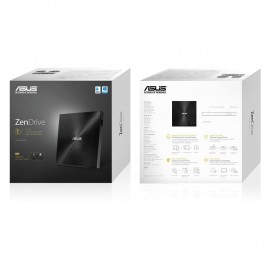 ASUS ZENDRIVE SDRW-08U9M-U BLK G AS P2G SLIM RETAIL NEGRA 90DD02A0-M29000