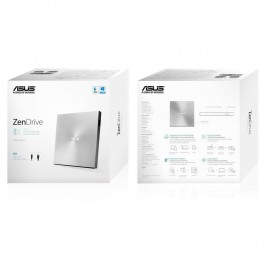 ASUS ZENDRIVE SDRW-08U9M-U SIL G AS P2G SLIM RETAIL SILVER  90DD02A2-M29000