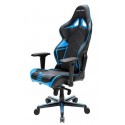 DXRACER F-SERIES OH RV131 NB NEGRA-AZUL - INCLUYE 2 ALMOHADILLAS