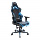 DXRACER F-SERIES OH RV131 NB NEGRA-AZUL - INCLUYE 2 ALMOHADILLAS