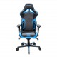 DXRACER F-SERIES OH RV131 NB NEGRA-AZUL - INCLUYE 2 ALMOHADILLAS