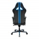 DXRACER F-SERIES OH RV131 NB NEGRA-AZUL - INCLUYE 2 ALMOHADILLAS