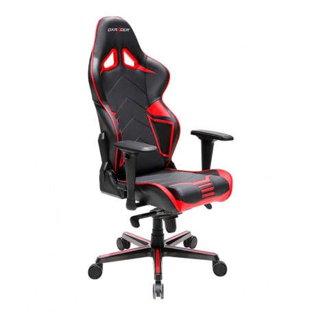 DXRACER F-SERIES OH RV131 NR NEGRA-ROJA - INCLUYE 2 ALMOHADILLAS