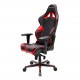 DXRACER F-SERIES OH RV131 NR NEGRA-ROJA - INCLUYE 2 ALMOHADILLAS