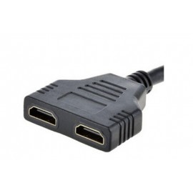 Gembird DSP-2PH4-04 HDMI 2 x HDMI Negro cable HDMI