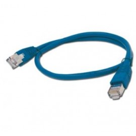 GEMBIRD Cable FTP CAT6 moldeado 0,5mt azul PP6-0.5M/B