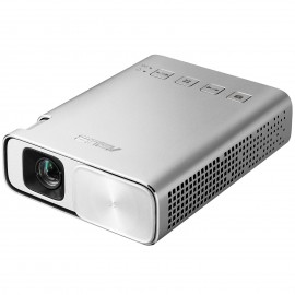 ASUS ZenBeam E1 150lÃºmenes ANSI DLP WVGA (854x480) Portable projector Plata 90LJ0080-B00520