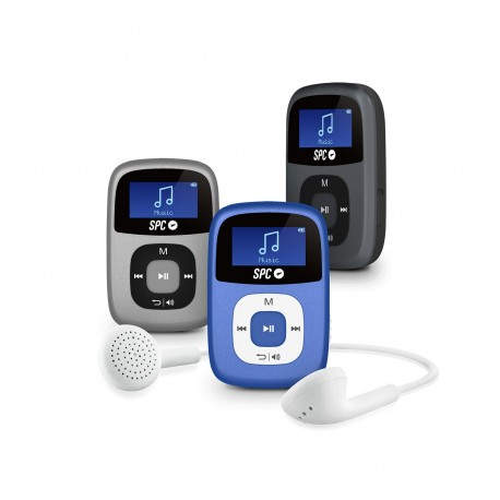 SPC Reproductor MP3 Clip 8648N 8GB Negro