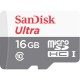 SANDISK SDXC SD MICRO + ADAP 16GB  SDSQUNS-016G-GN3MA