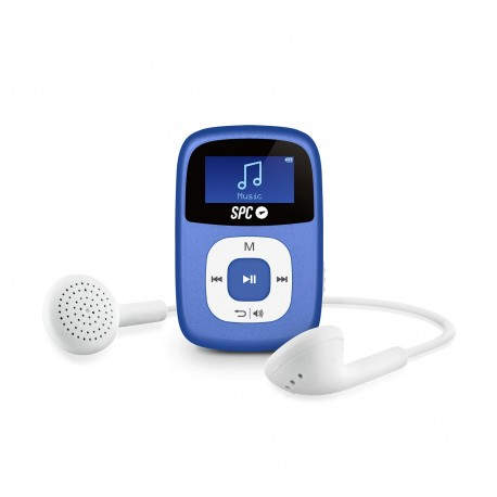 SPC Reproductor MP3 Clip 8644A 4GB Azul