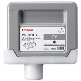 Canon PFI-301GY Pigment Gray Ink Cartridge 1495B001