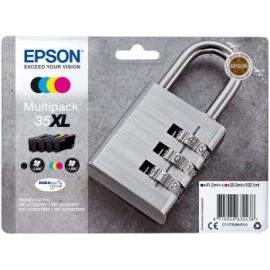 Epson Multipack 4-colours 35XL DURABrite Ultra Ink 20.3ml 41.2ml Negro, Cian, Amarillo cartucho de tinta C13T35964010