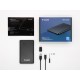 TOOQ CAJA EXTERNA 2.5 SATA NEGRA USB 3.1 9,5 MM TQE-2533B