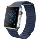 Apple Watch MLFD2TY/A 42MM CAJA ACERO correa Loop de piel azul noche Talla Grande