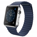 Apple Watch MLFD2TY/A 42MM CAJA ACERO correa Loop de piel azul noche Talla Grande