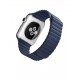 Apple Watch MLFD2TY/A 42MM CAJA ACERO correa Loop de piel azul noche Talla Grande