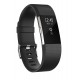Fitbit Charge 2 Wristband activity tracker OLED Inalámbrico Negro, Plata