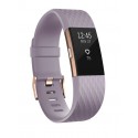 Fitbit Charge 2 Wristband activity tracker OLED Inalámbrico Oro, Lavanda