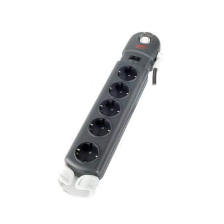 REGLETA APC 5 TOMAS SURGE ARREST ESSENTIAL CON ProTECCION DE TELÉFONO P5BT-SP